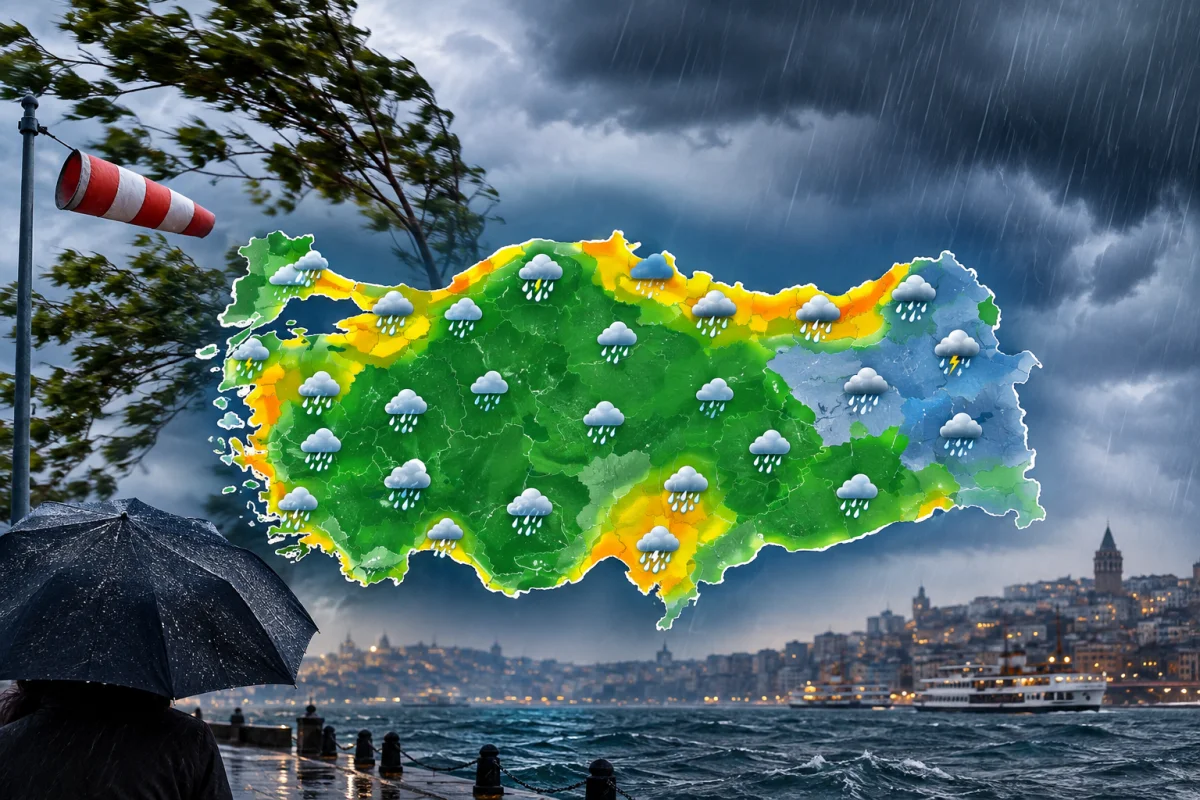 Meteoroloji Uyardı: Marmara ve Karadeniz’de fırtına bekleniyor