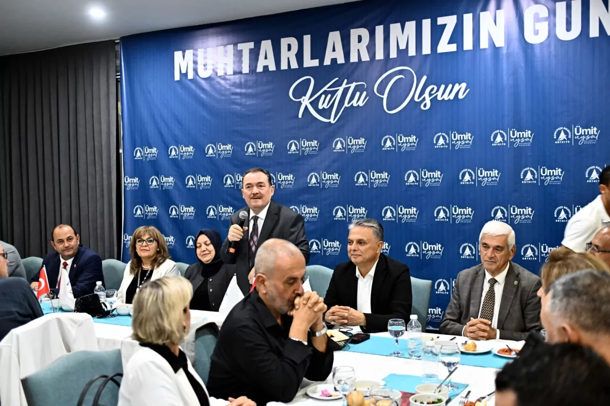 Muratpaşa’da Muhtarlar Günü buluşması