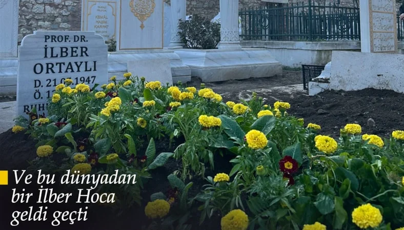 Bu dünyadan bir İlber Ortaylı geçti: Hocası Halil İnalcık'ın yanına defnedildi