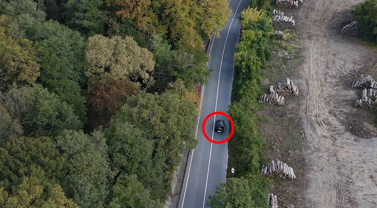 Eyüpsultan’da 51 kilogram kokain ele geçirilen operasyon  dron kamerasında