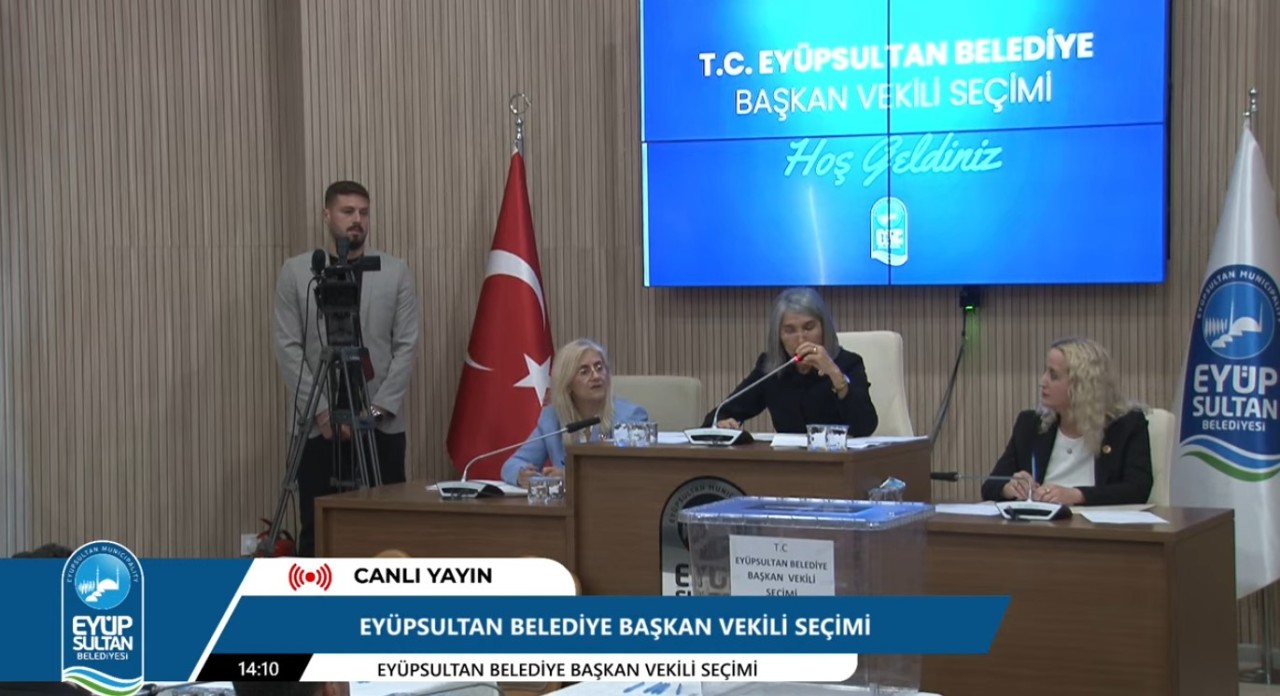 📡 CANLI: Eyüpsultan Belediye Başkan Vekili Seçimi